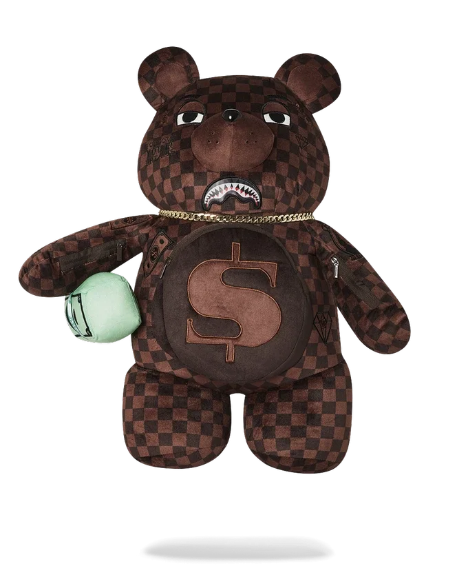 Rucksack mit Moneybear-Teddybär und Lentikular-Effekt