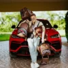 Rucksack mit Moneybear-Teddybär und Lentikular-Effekt