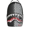 SCRIBBLE DRIBBLE CHECK RUCKSACK
