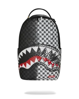 SCRIBBLE DRIBBLE CHECK RUCKSACK