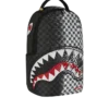 SCRIBBLE DRIBBLE CHECK RUCKSACK