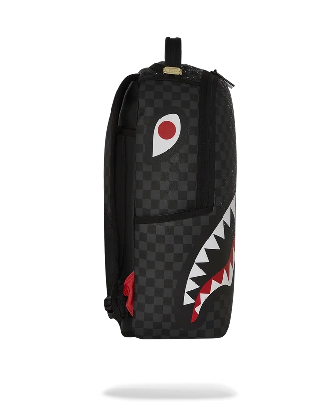 SCRIBBLE DRIBBLE CHECK RUCKSACK