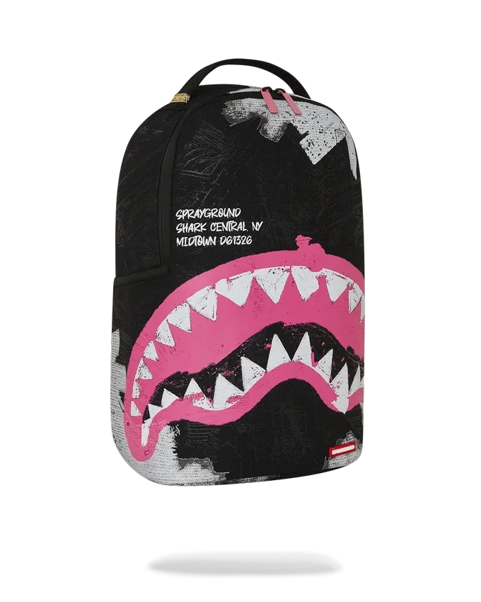 SHARK CENTRAL ACRYL-ART DLX-BAUMWOLL-RUCKSACK