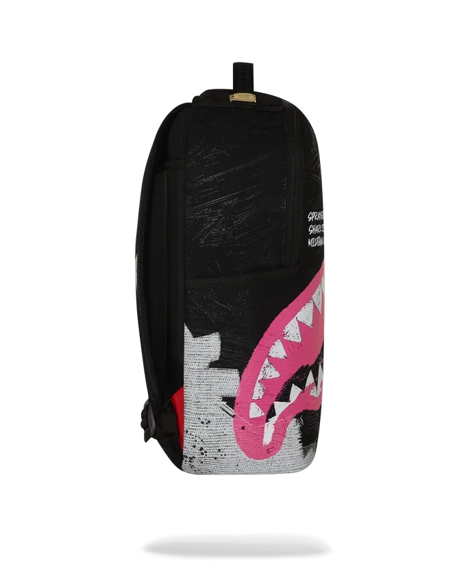 SHARK CENTRAL ACRYL-ART DLX-BAUMWOLL-RUCKSACK