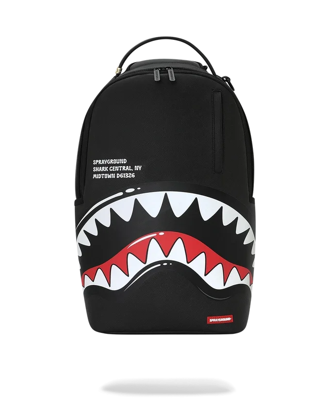 SHARK CENTRAL BUBBLE SHARK (BLK) Rucksäcke