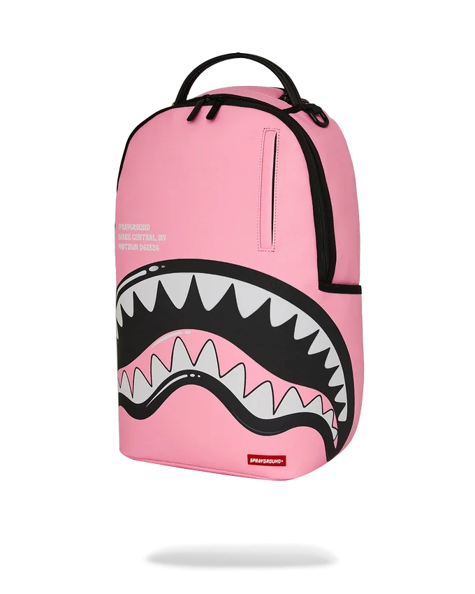 SHARK CENTRAL BUBBLE SHARK (PINK) RUCKSACK
