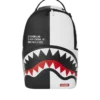 SHARK CENTRAL SPLIT RUCKSACK BLK/WHT (DLXV)