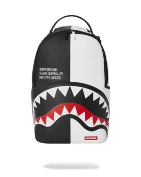 SHARK CENTRAL SPLIT RUCKSACK BLK/WHT (DLXV)