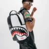 SHARK CENTRAL SPLIT RUCKSACK BLK/WHT (DLXV)