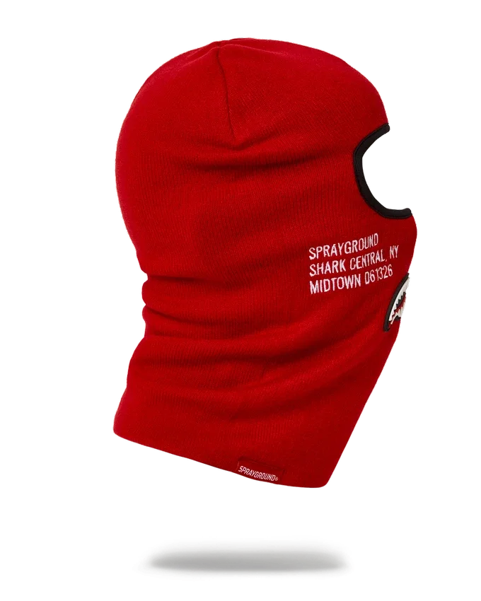 SHARK CENTRAL Sturmhaube (ROT)