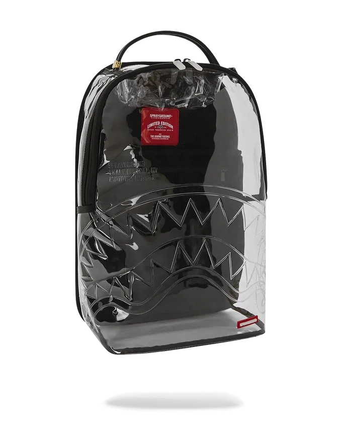 SHARK CENTRAL – TRANSPARENTER RUCKSACK
