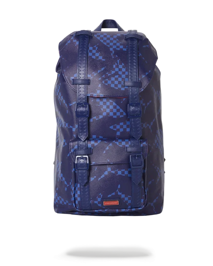 SHARK CHECK (BLAU) HILLS RUCKSACK