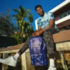 SHARK CHECK (BLAU) HILLS RUCKSACK