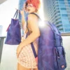 SHARK CHECK (BLAU) HILLS RUCKSACK