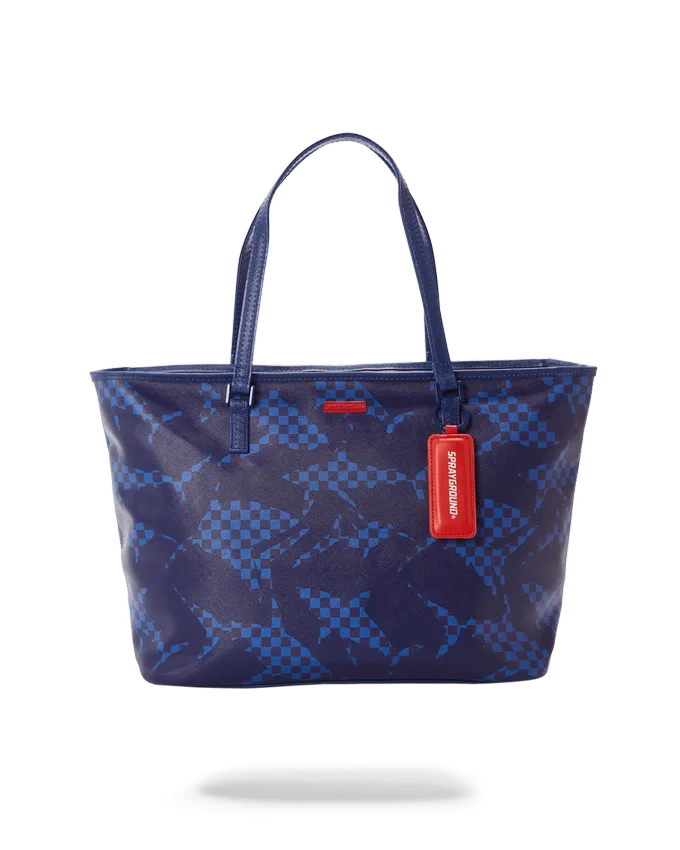 SHARK CHECK (BLAU) Tragetaschen
