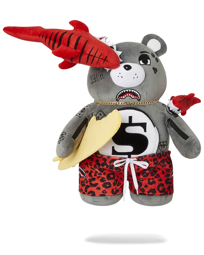 SHARK FRIENDS MONEYBEAR TEDDYBEAR-Rucksäcke