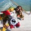 SHARK FRIENDS MONEYBEAR TEDDYBEAR-Rucksäcke
