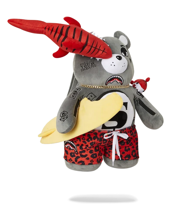 SHARK FRIENDS MONEYBEAR TEDDYBEAR-Rucksäcke