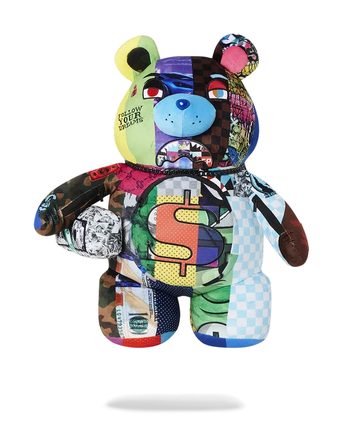 SHARK MASTERPIECES MONEYBEAR TEDDYBEAR RUCKSACK