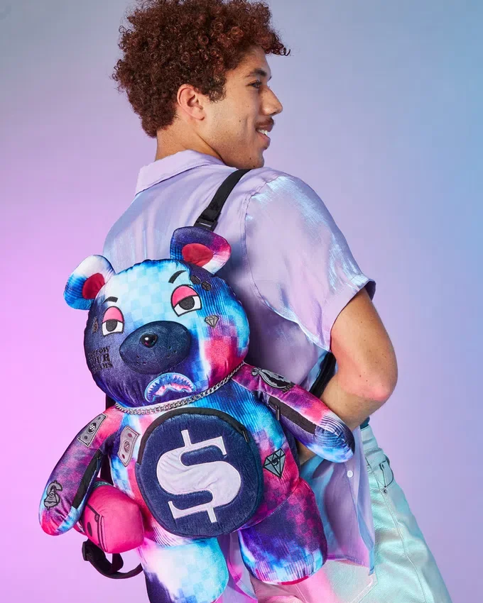 SHARKCLUB ELECTRONICA MONEYBEAR TEDDYBEAR-Rucksäcke