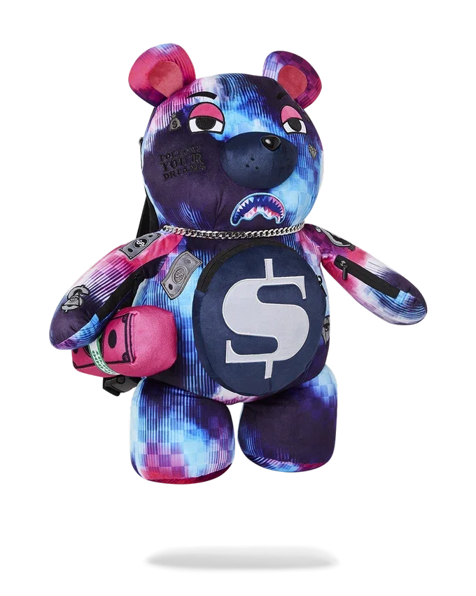 SHARKCLUB ELECTRONICA MONEYBEAR TEDDYBEAR-Rucksäcke