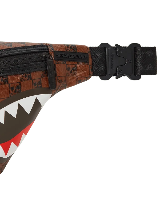 SHARKS AND SKULLS SAVVY UMHÄNGETASCHE