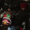 SHARKS IN PARIS CHARACTERS SNEAKIN RUCKSACK (DLXV)