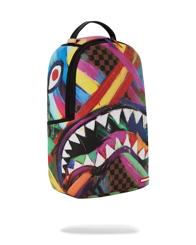 SHARKS IN PARIS CITY STREAKS RUCKSACK (DLXV)