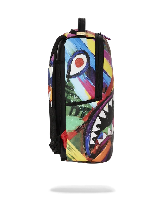 SHARKS IN PARIS CITY STREAKS RUCKSACK (DLXV)