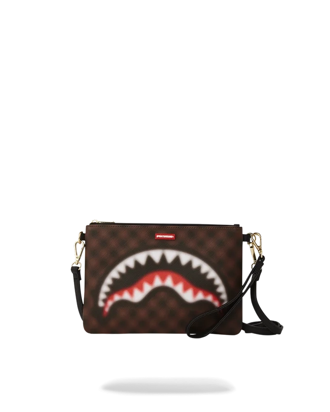 SHARKS IN PARIS CROSSOVER-CLUTCH MIT BLUR-EFFEKT
