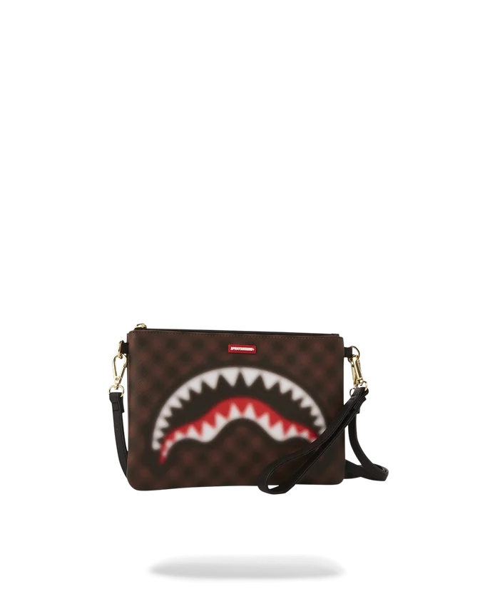 SHARKS IN PARIS CROSSOVER-CLUTCH MIT BLUR-EFFEKT