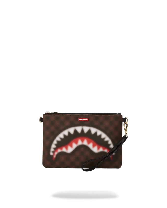 SHARKS IN PARIS CROSSOVER-CLUTCH MIT BLUR-EFFEKT