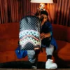 SHARKS IN PARIS GLOW RUCKSACK (DLXV)