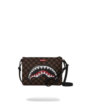 SHARKS IN PARIS GRIN & GRIND CROSSOVER-CLUTCH