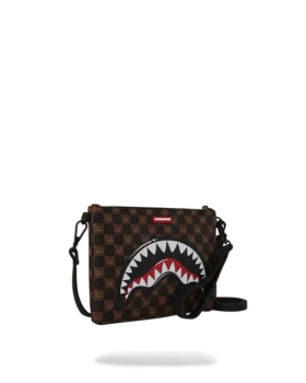 SHARKS IN PARIS GRIN & GRIND CROSSOVER-CLUTCH