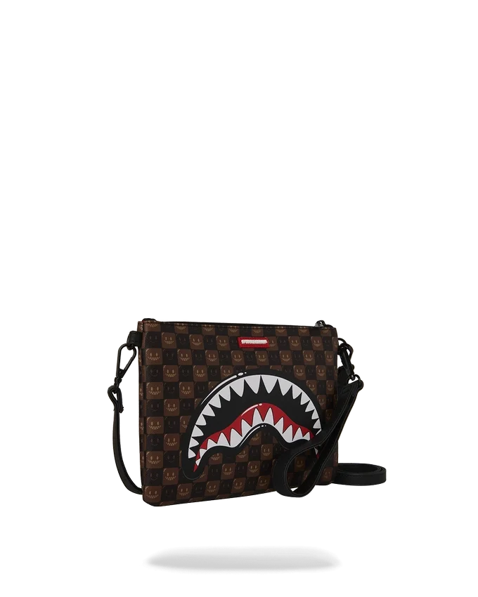 SHARKS IN PARIS GRIN & GRIND CROSSOVER-CLUTCH
