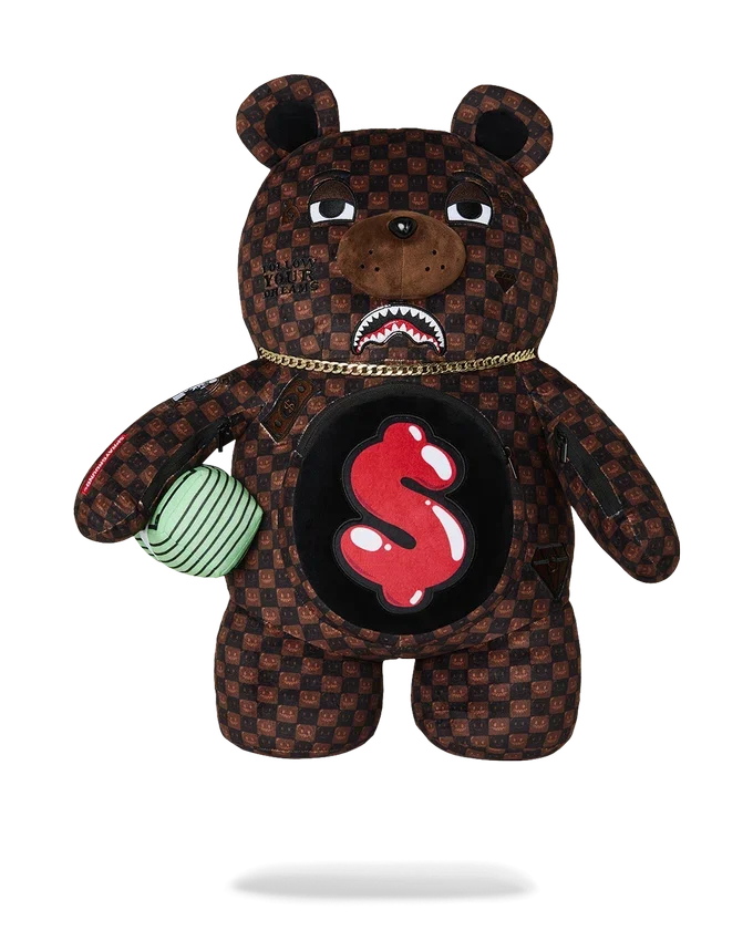 SHARKS IN PARIS GRIN & GRIND MONEYBEAR RUCKSACK