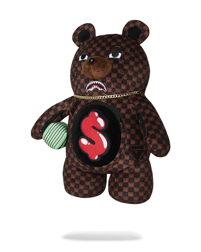 SHARKS IN PARIS GRIN & GRIND MONEYBEAR RUCKSACK