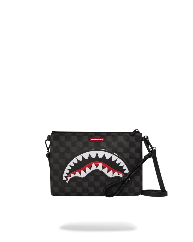 SHARKS IN PARIS HYPER PUFF CROSSOVER-CLUTCH