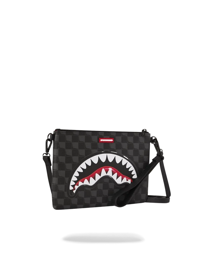 SHARKS IN PARIS HYPER PUFF CROSSOVER-CLUTCH