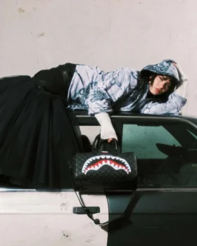 SHARKS IN PARIS HYPER PUFF MINI-DUFFLE