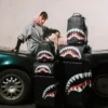 SHARKS IN PARIS HYPER PUFF Seesack