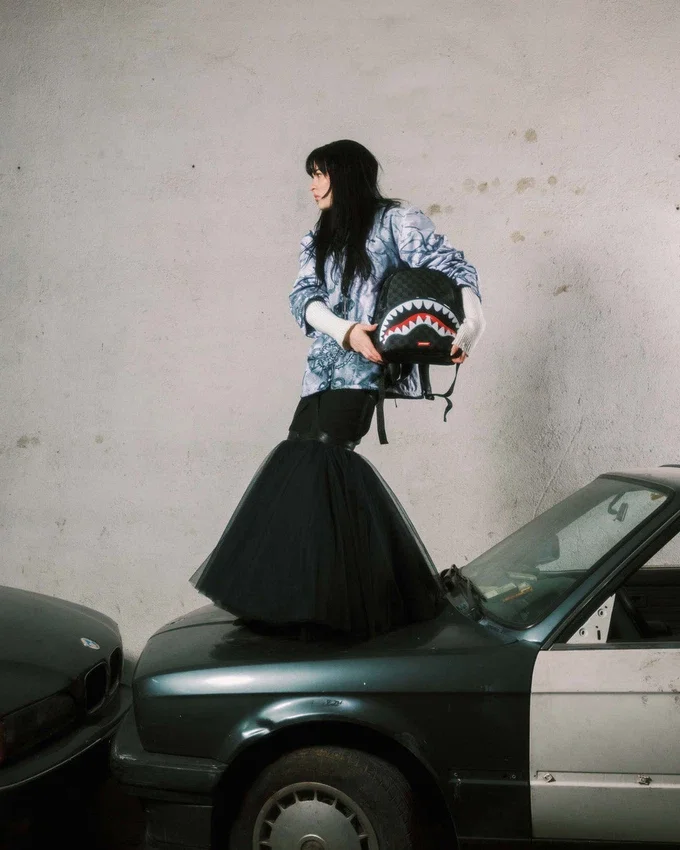 SHARKS IN PARIS HYPER PUFF SAVAGE RUCKSACK
