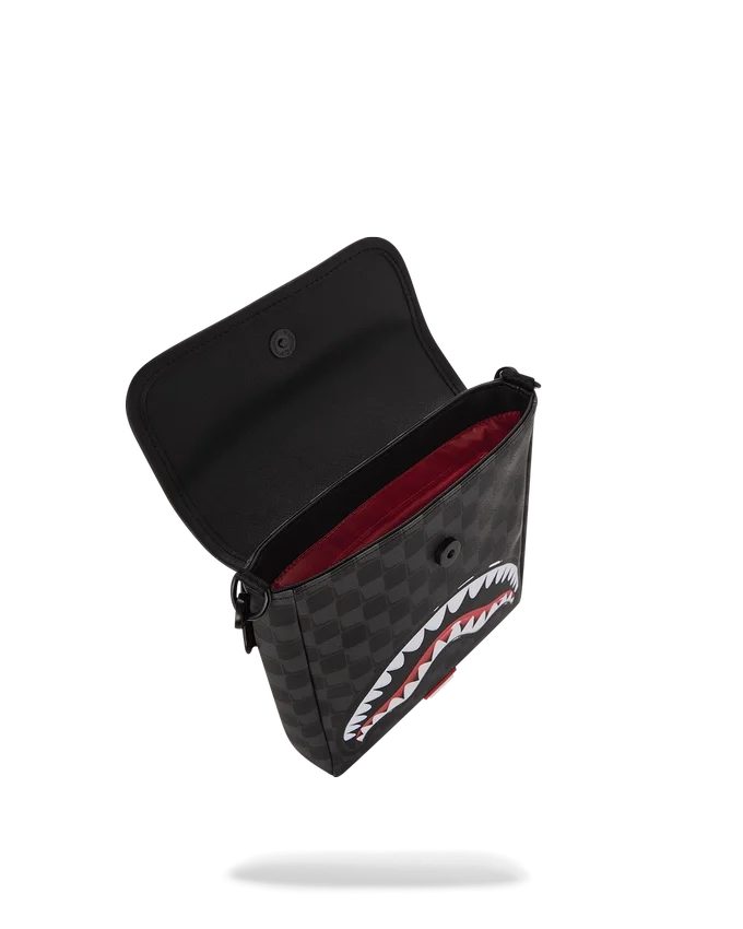 SHARKS IN PARIS HYPER PUFF Sling-Tasche für Kurierrucksäcke