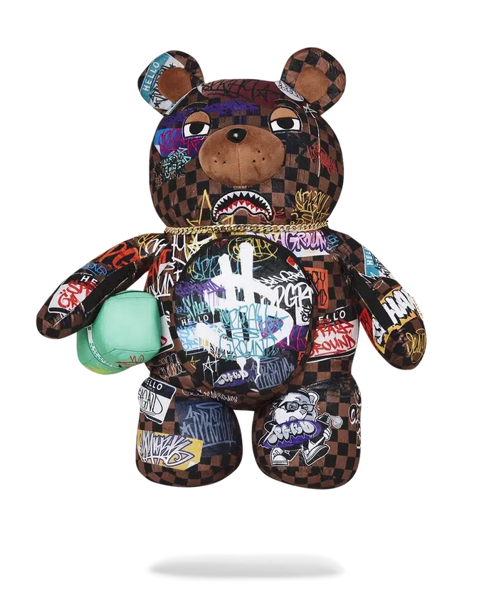 SHARKS IN PARIS – THE RIZZ MONEYBEAR TEDDYBEAR-RUCKSACK
