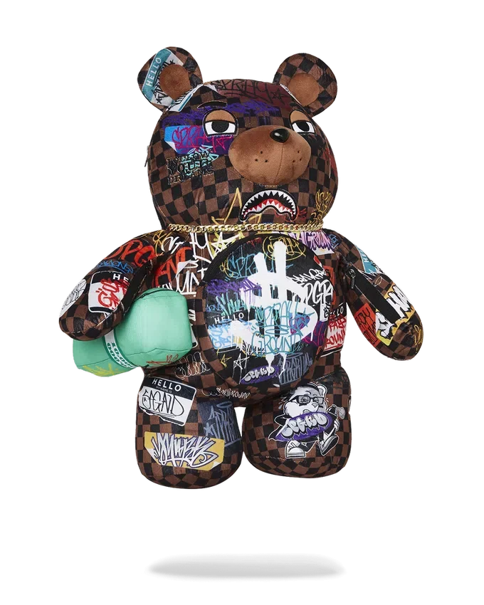 SHARKS IN PARIS – THE RIZZ MONEYBEAR TEDDYBEAR-RUCKSACK