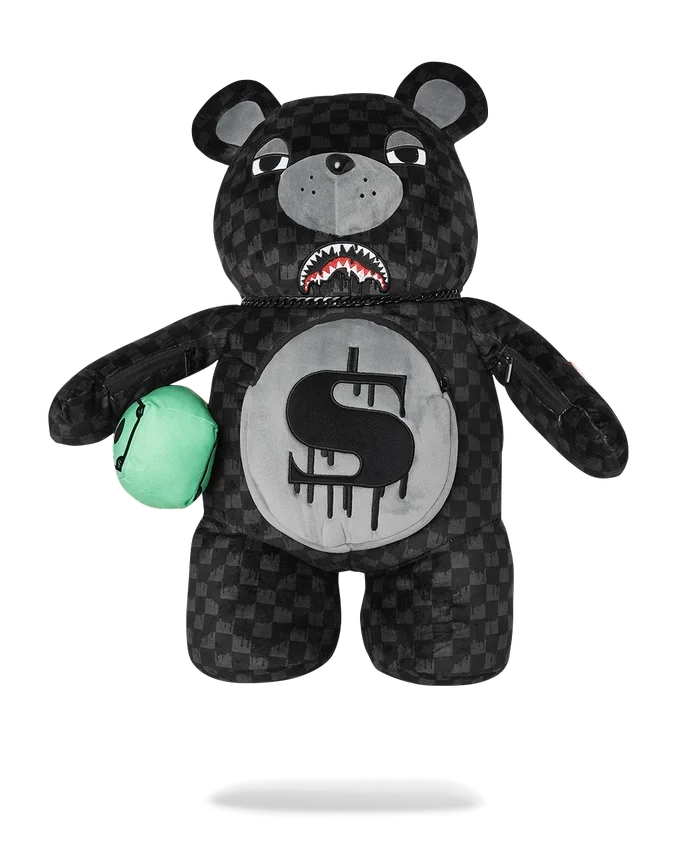 SHARKS IN PARIS THUNDERDRIP MONEYBEAR TEDDYBEAR RUCKSACK