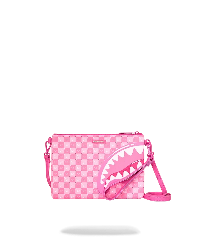 SHINOBI SHARKS IN PARIS (PINK) CROSSOVER-CLUTCH
