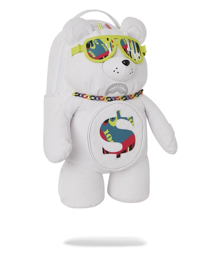 SHOW UP SHOW OUT MONEYBEAR TEDDYBEAR RUCKSACK