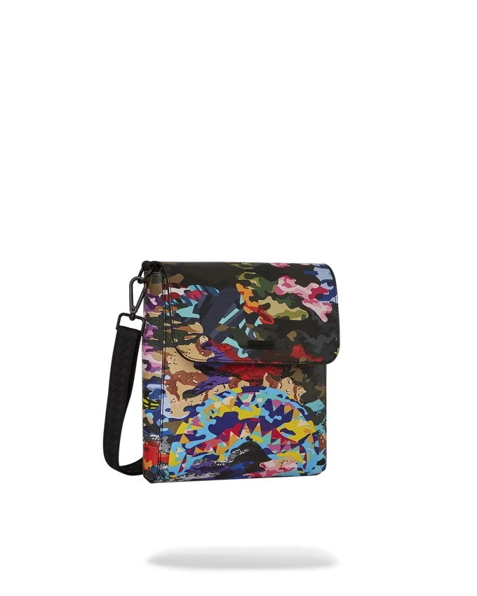SLICED AND DICED CAMO MESSENGER-Sling-Tasche